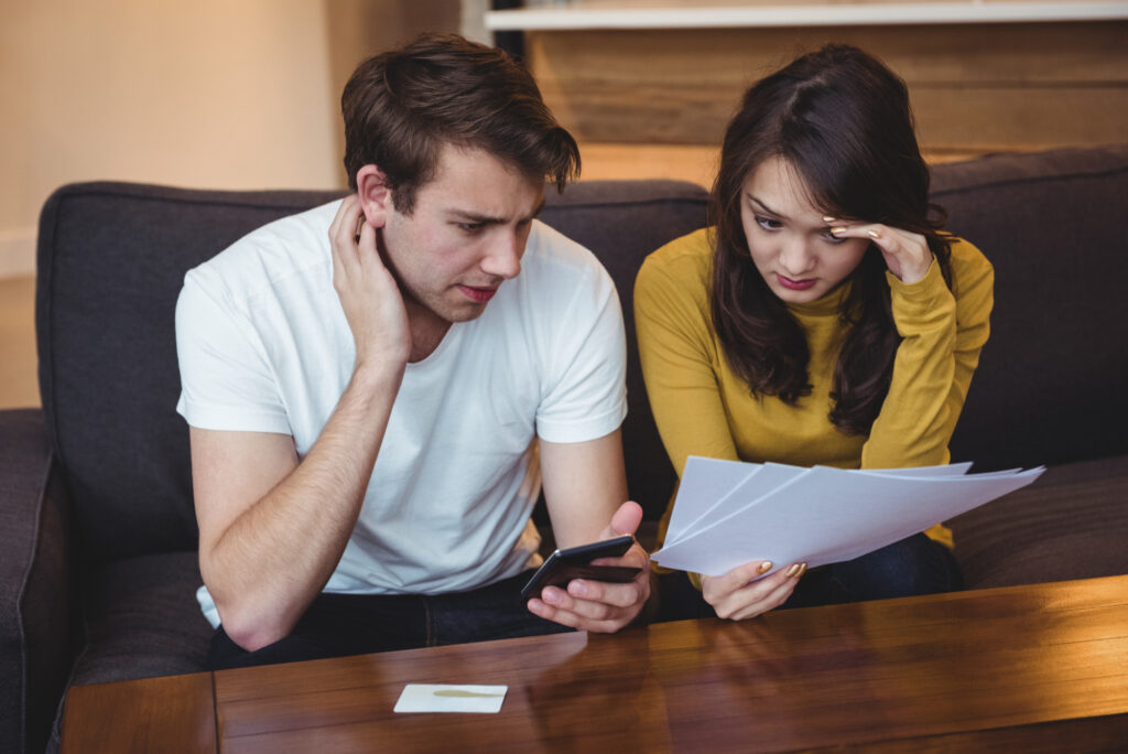 reviewing credit report