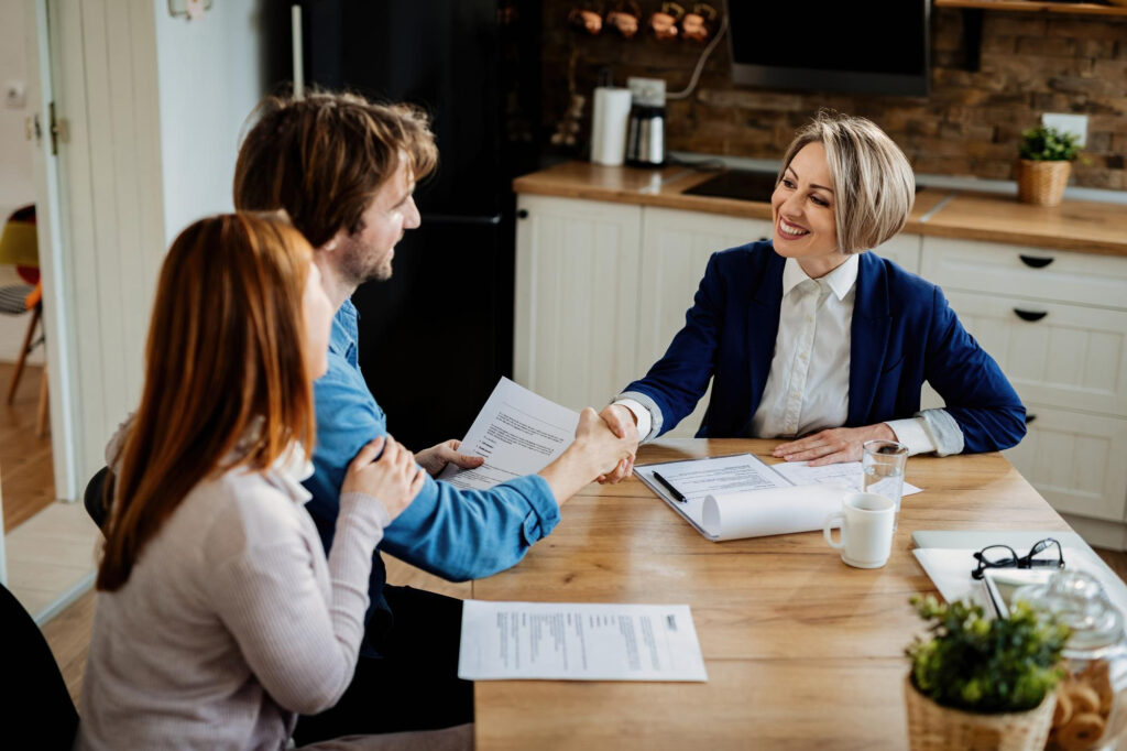person consulting with a credit counselor